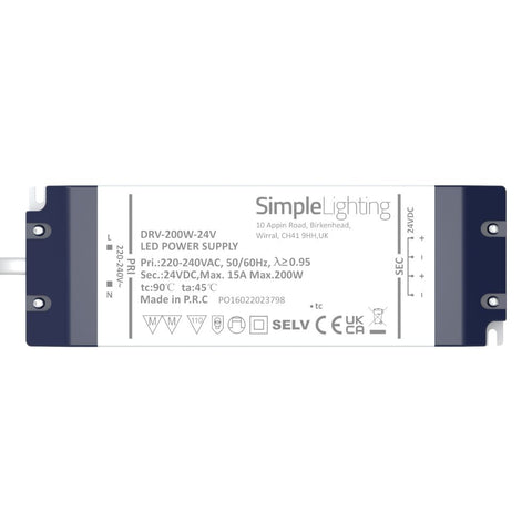 200w LED Driver - 24v