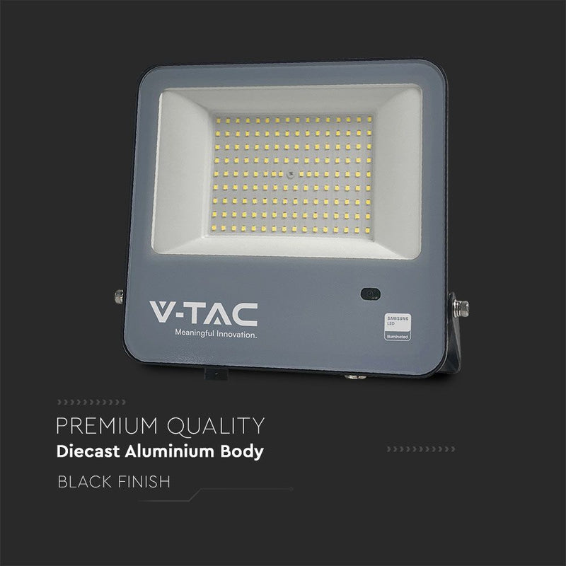 100w LED Flood Light With Photocell Sensor In Cool White