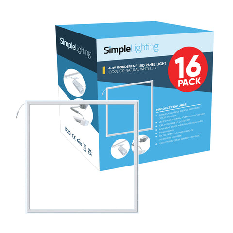 pack of 16 LED panel light