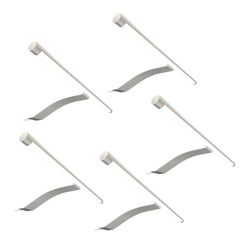 Pack of 5 T-bar LED Cabinet Lights