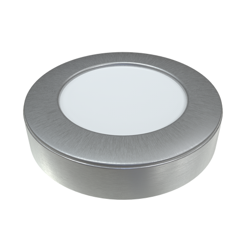 Simple Lighting - CAB-12V - Under Cabinet Light - Surface LED under cabinet light with brushed chrome finish