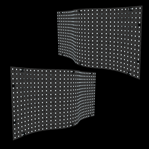 Simple Lighting - LED Sheet - 2 LED sheets with cool white tones.
