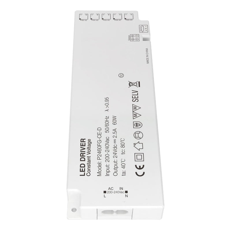 Simple Lighting - Lighteez LED Driver - A close up of the AC input port of the driver