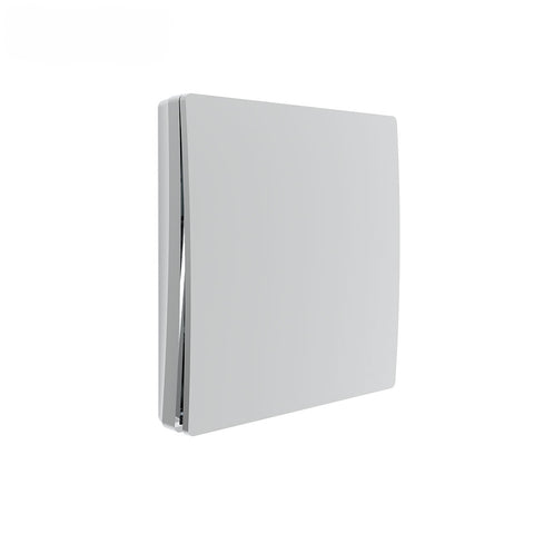 Wireless Kinetic Light Switch - 1 Gang, No Battery No Wiring, Silver (Main)