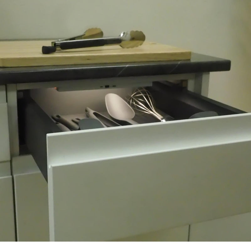 200mm Multi Functional Lithium Battery Under Cabinet Light - Natural White LED 4000K