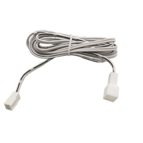 White extensions cable for LED cabinet lights