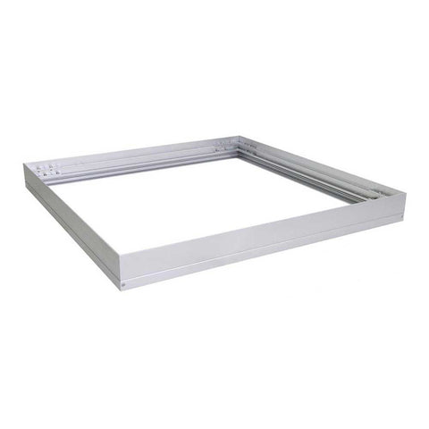 White frame for led panel - assembled