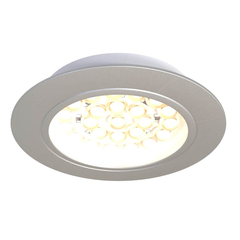5 Pack - Recessed LED Under Cabinet Lights - Cool White or Warm White