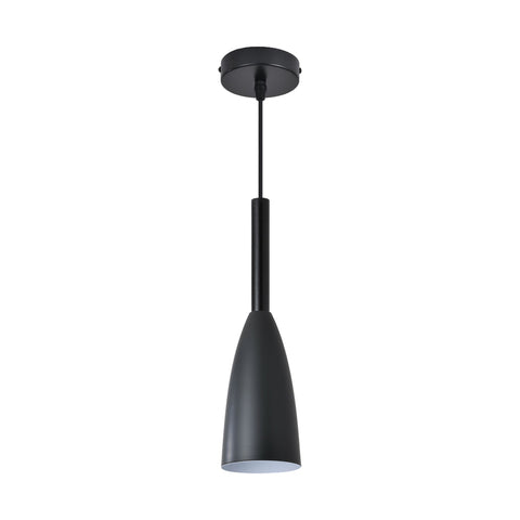 Black Cone LED Pendant Light