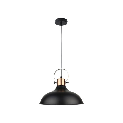 Industrial Style Black Pendant Light
