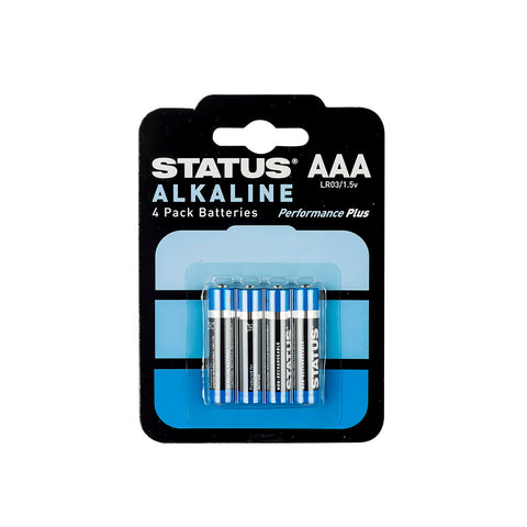 Status batteries, AAA pack of 4