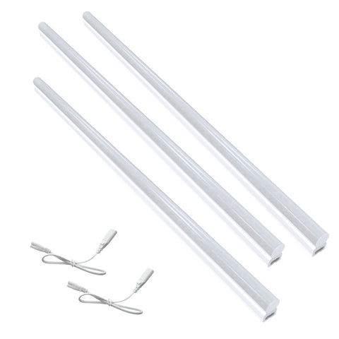Three 875mm T5 LED lights with two link cables measuring 500mm each.