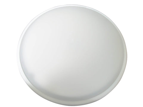 Round white LED bulkhead fitting
