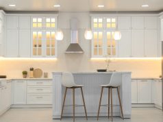 A kitchen space to show a guide to under cabinet kitchen lights