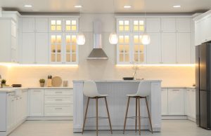 A kitchen space to show a guide to under cabinet kitchen lights