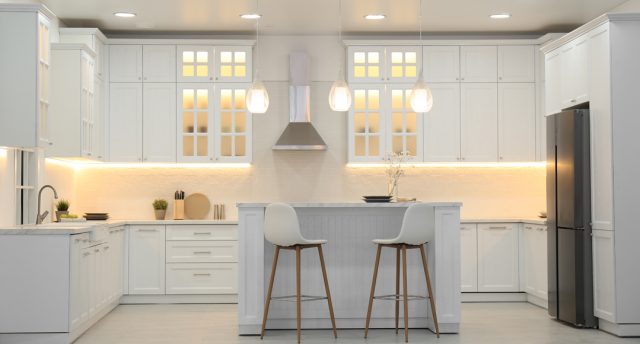 A kitchen space to show a guide to under cabinet kitchen lights