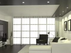 A living room to show the smart ways to install downlights in your home