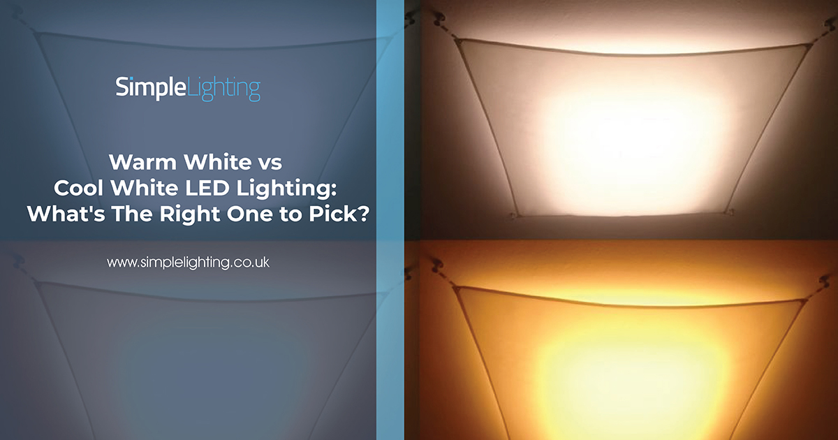 Warm White vs White LED Lights, Should You Pick