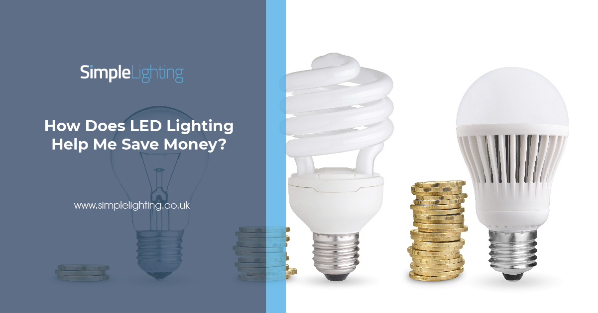 How Do LED Lights Help Me Save Money? Simple Lighting Blog