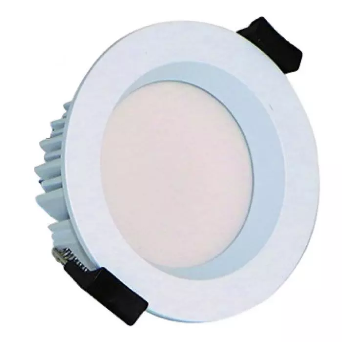 Simple Lighting: 8w Low Glare IP65 Short Can Dimmable Fire Rated Downlight