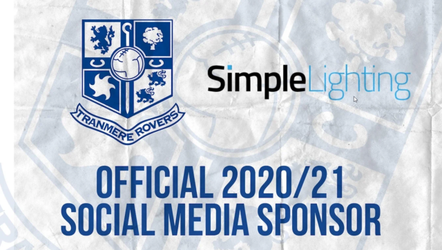 Simple Lighting - Tranmere Rovers Sponsorship