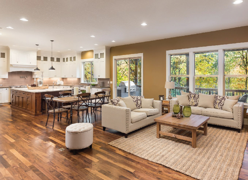 Gorgeous Country Home with Recessed Lighting