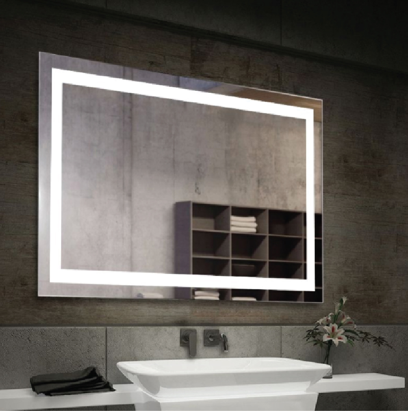 LED Bathroom Mirror with demystifier