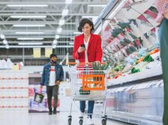 girl in the grocery