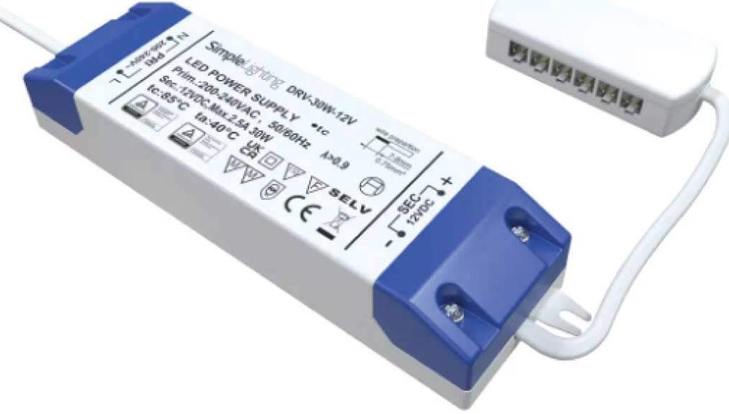 blue and white LED driver with 6 ports