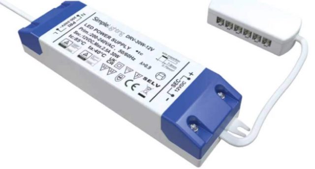 blue and white LED driver with 6 ports