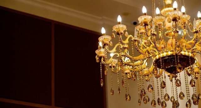 classic crystal chandelier