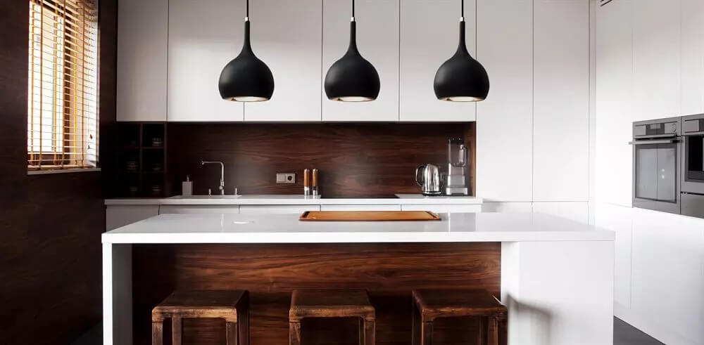 black pendant lamps