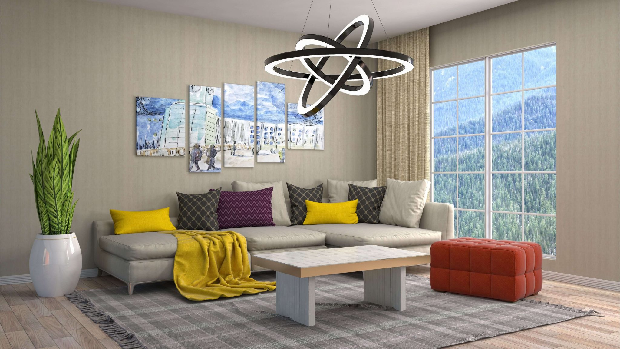 What is the difference between pendant lights and a chandelier