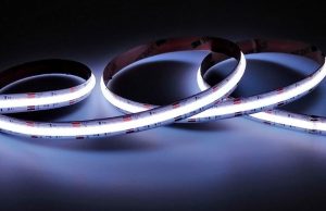 LED strip in white