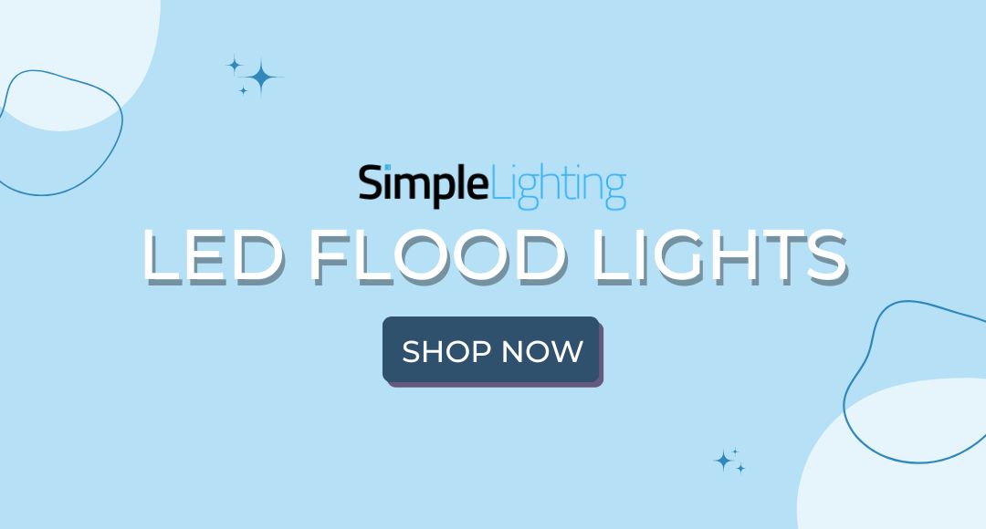 LED flood lights poster