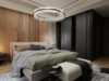 Bedroom statement lighting