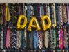 dad sign with many neckties