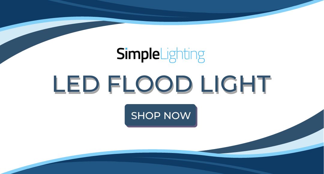 LED flood light banner