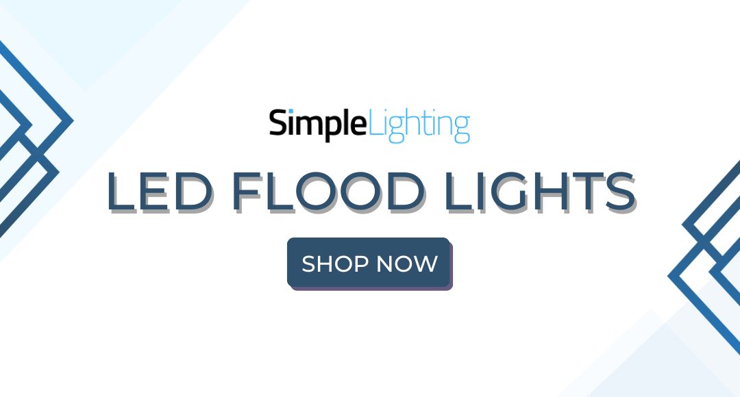 LED flood light banner