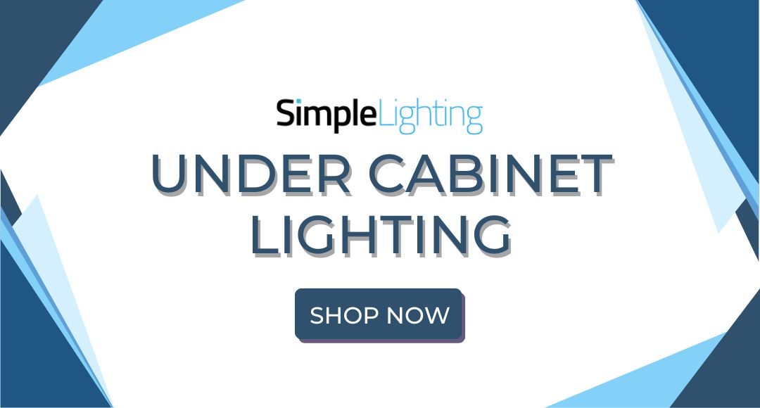 Under Cabinet lighting banner