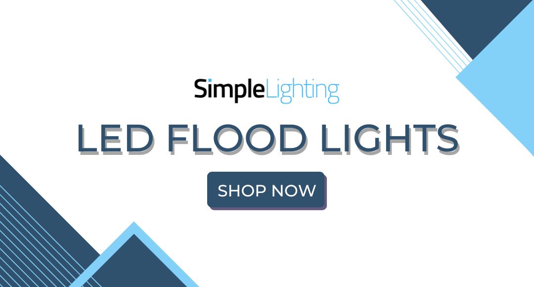 LED flood lights banner