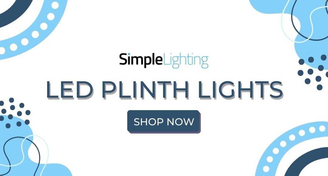 LED plinth light banner