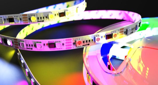 RGB LED strip light