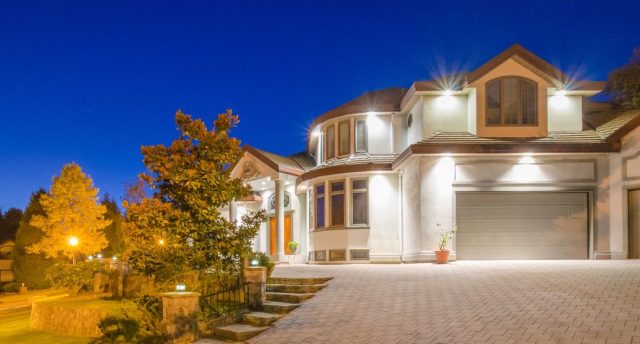 outdoor lighting with flood lights