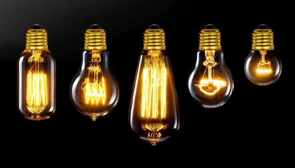 different light bulbs