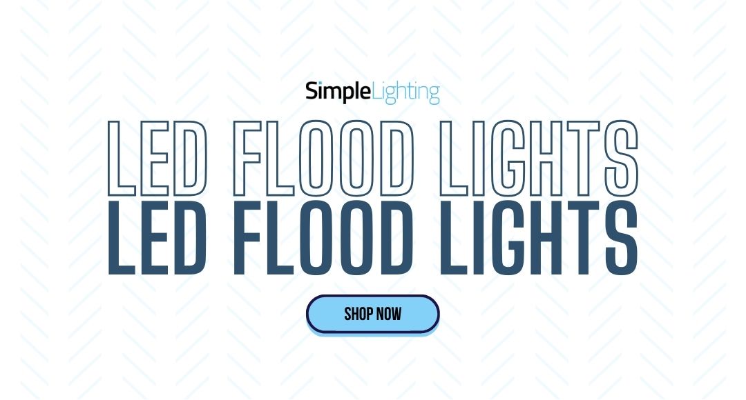 LED flood lights banner