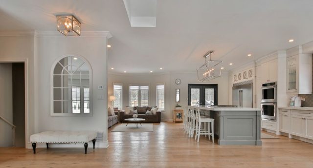 open floor plan
