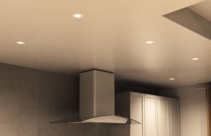 kitchen chimney and downlights