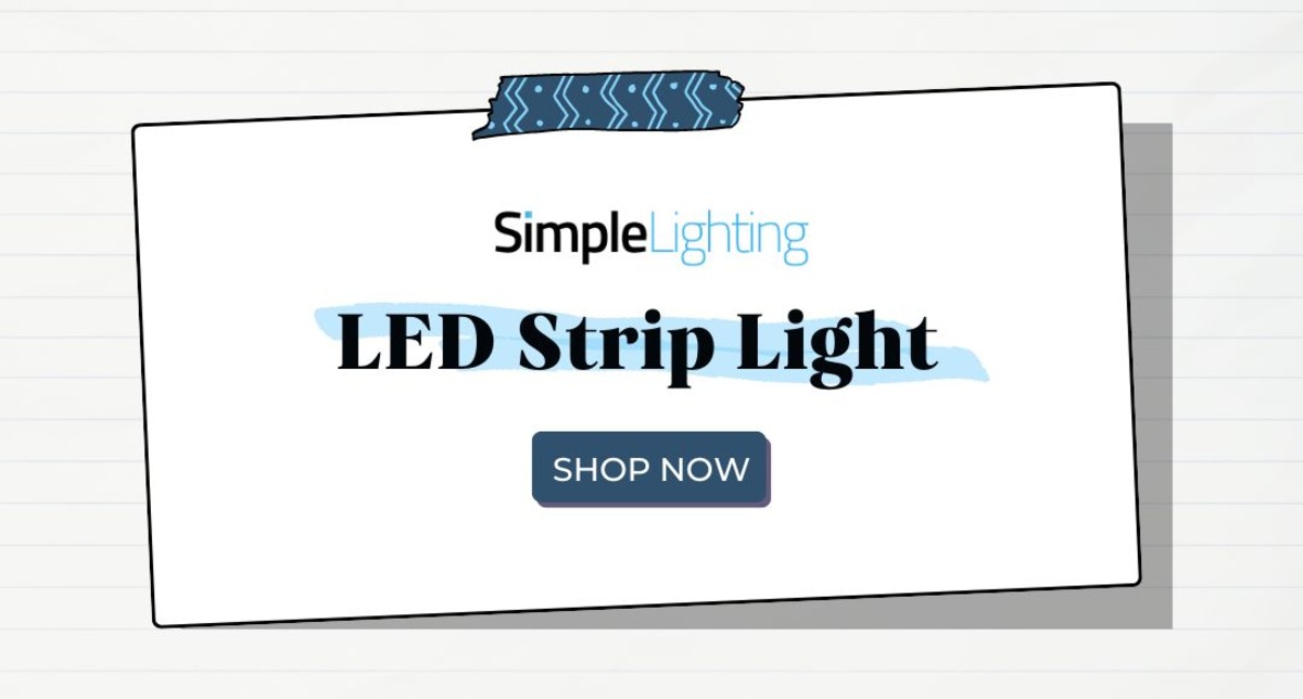 LED Strip Light Shop Now Banner