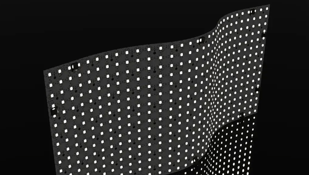 LED light sheets in black background (featured image for 